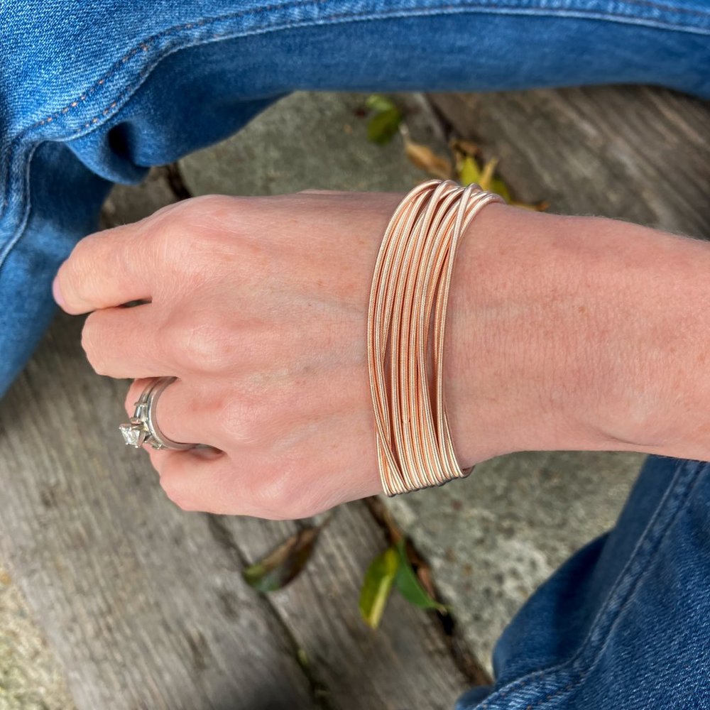 Stretch Bracelets in Rose